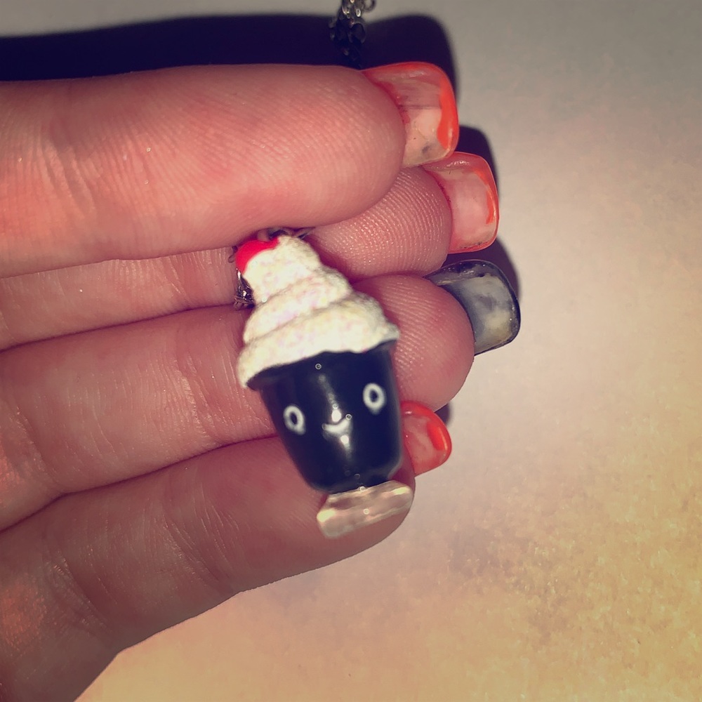 Smiling Latte Necklace